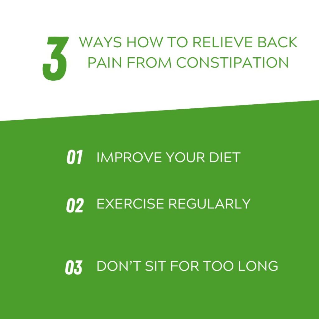 3 Ways How To Relieve Back Pain From Constipation 