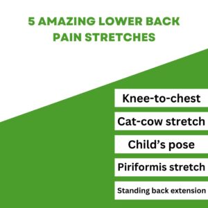 5 Amazing Lower Back Pain Stretches