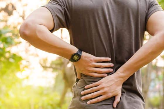 back pain relief for outdoor activities this spring